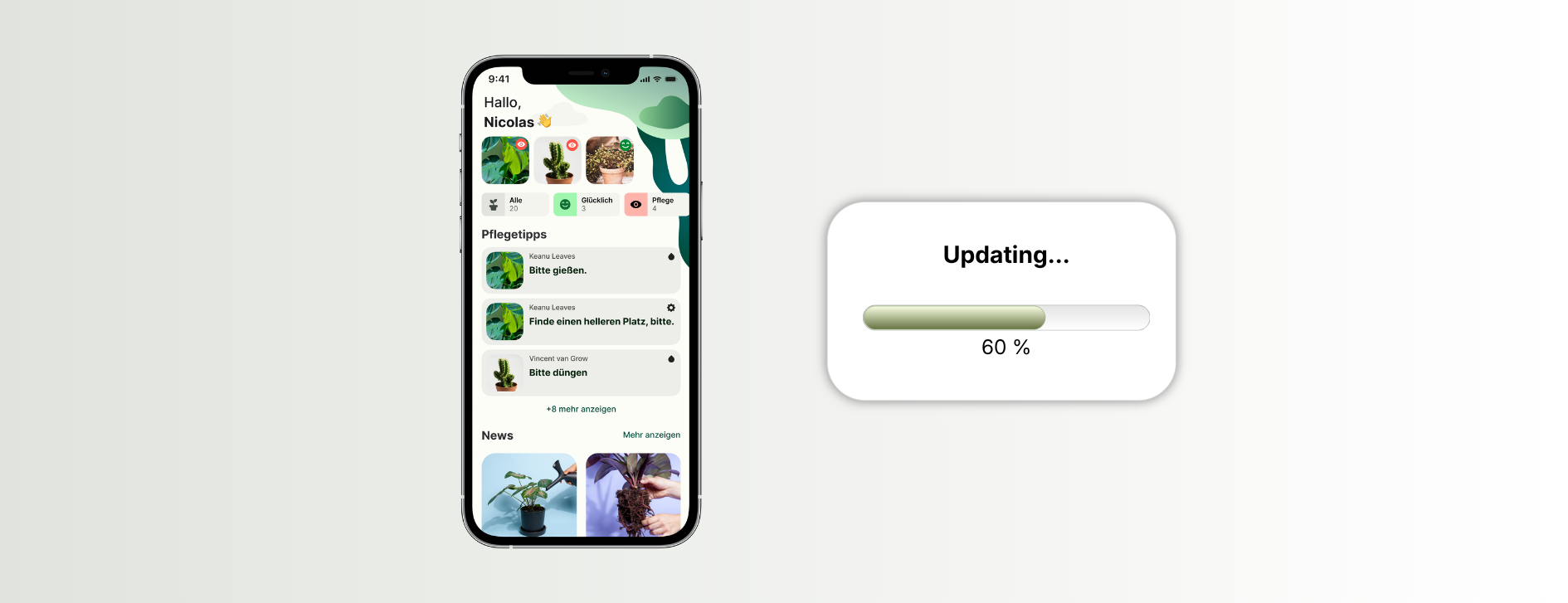 App Update 4.7.2: Pull-to-Refresh und Hintergrundaktualisierung